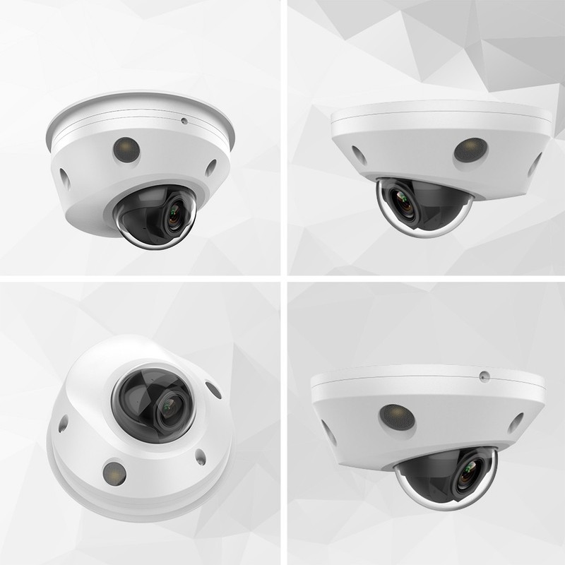 VIKYLIN Dual light Color Mini Dome POE 8MP IP CAMERA Outdoor CCTV Factory Direct gallery