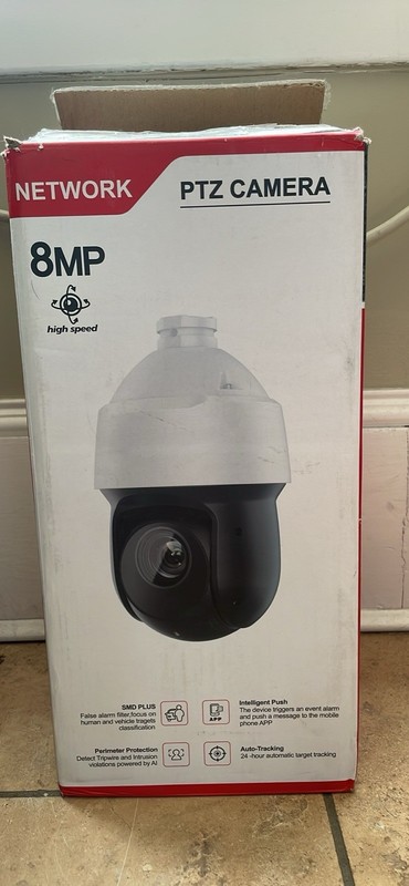 Vikylin 4K 8MP 25X Zoom 360° IR PTZ IP Camera Auto Track Face Detection Outdoor