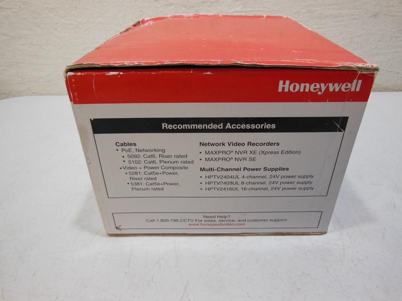 Honeywell HD55IP Rugged Day/Night IP Dome Camera - New Sealed gallery