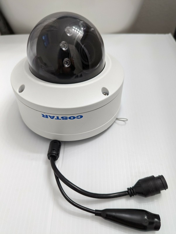 CDI2512VIFWH COSTAR outdoor dome camera high quality video at 2 MP. 1080P. gallery