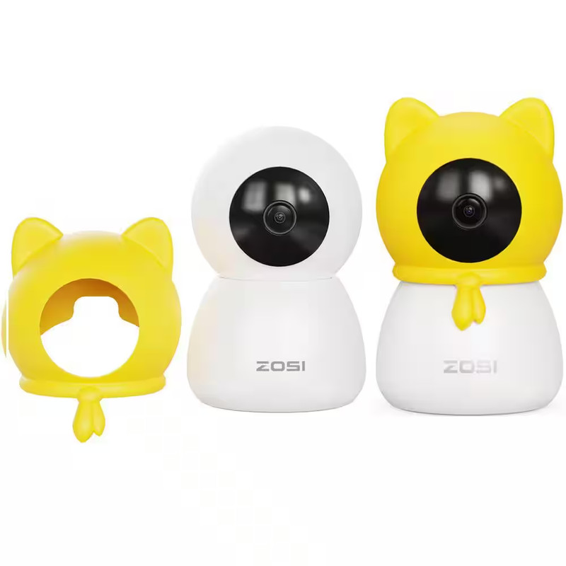 C516 360 Pan/Tilt 2. 5K 4MP Indoor Smart Plug-In Home Security Camera, Baby Moni