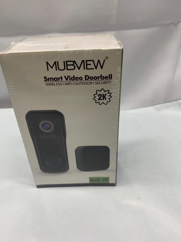 MUBVIEW Wireless Doorbell Camera with Chime 2K HD, WiFi Video Doorbell*New