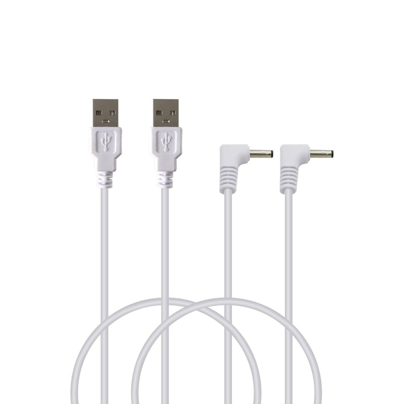 PDEEY 1FT Short Power Cord for Ring Stick up Cam Plug-in Short, White gallery