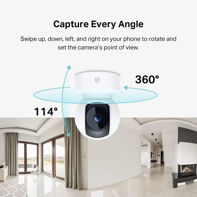 Advanced Kasa 2K+ Security Camera - Real-Time Motion Detection & Night Vision gallery