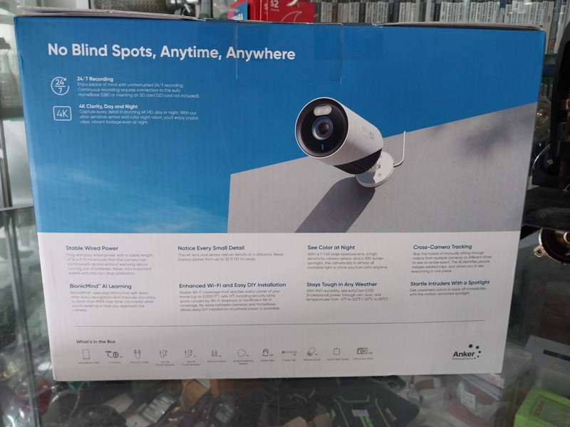 Eufy Security Eufycam E330 (Professional) 4-Cam Kit, 4K Security - BRAND NEW gallery
