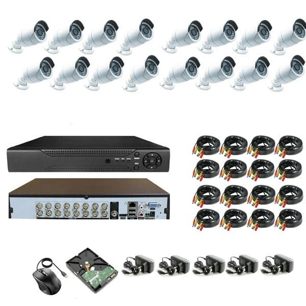 3MP 16 Channel HDD 250GB VIDEO SURVEILLANCE SYSTEM