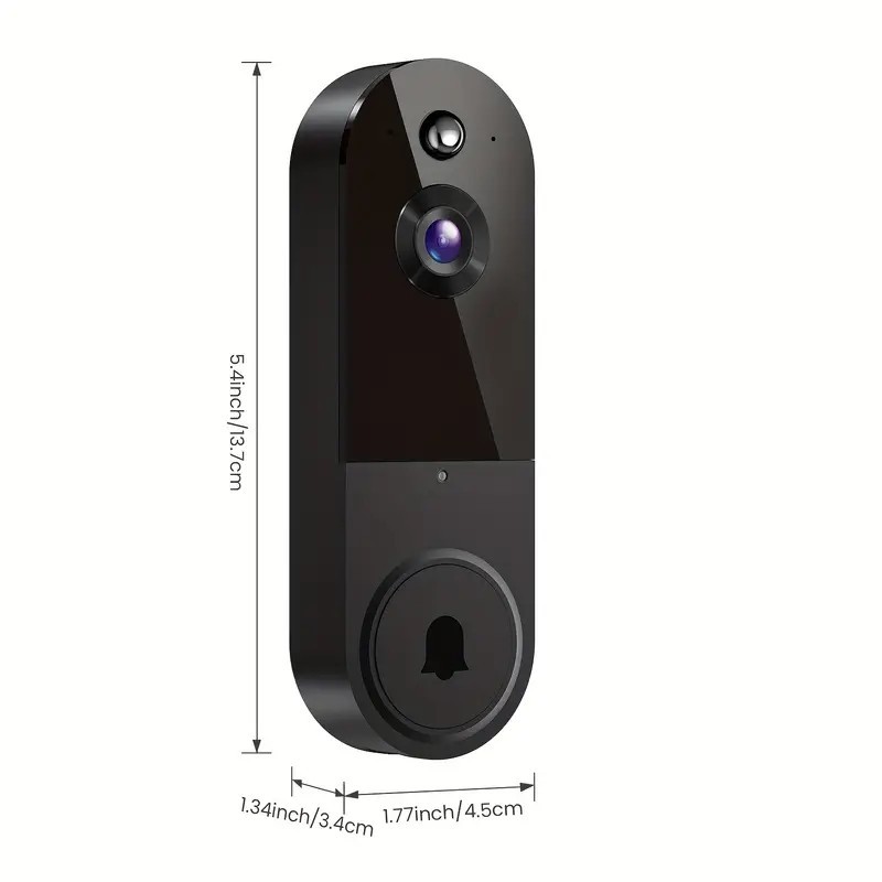 1080p Wireless Video Doorbell Camera with Chime, AI Detection & 2 Way Audio gallery