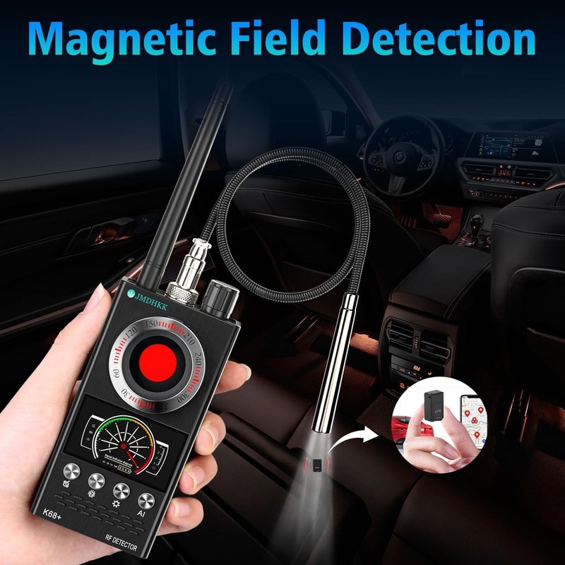 Advanced K68+ Hidden Camera Detector with Signal Observation for Secure Spaces gallery