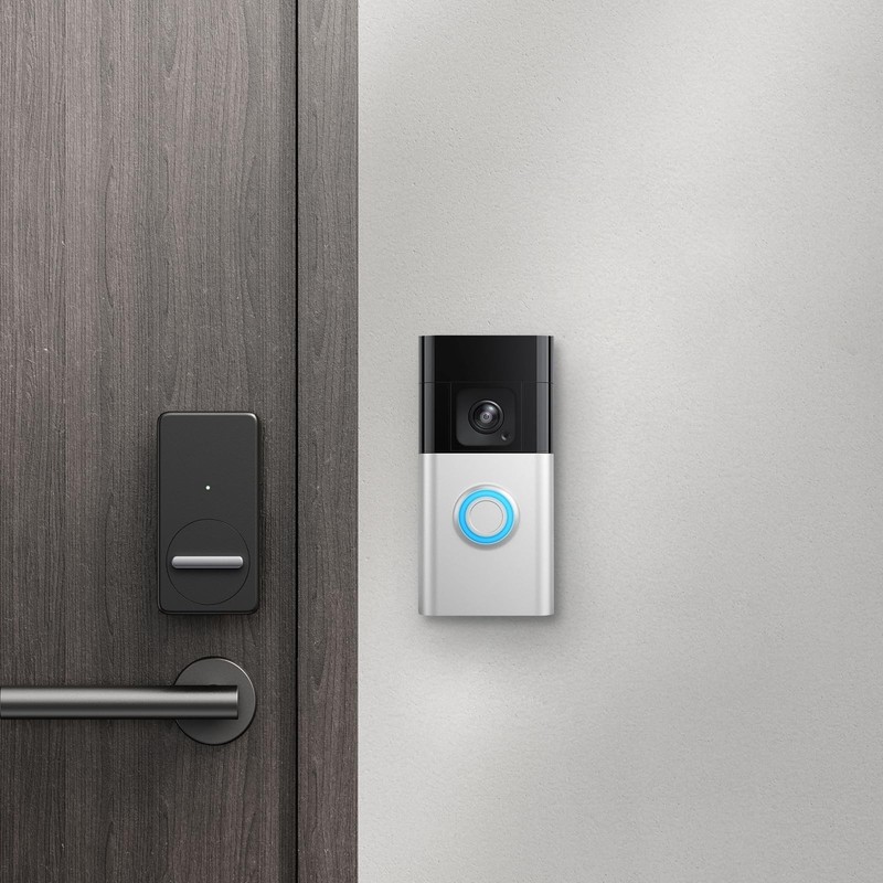 No-Drill Ring Doorbell Mount - Adhesive Door Bracket Compatible with Ring Vid... gallery