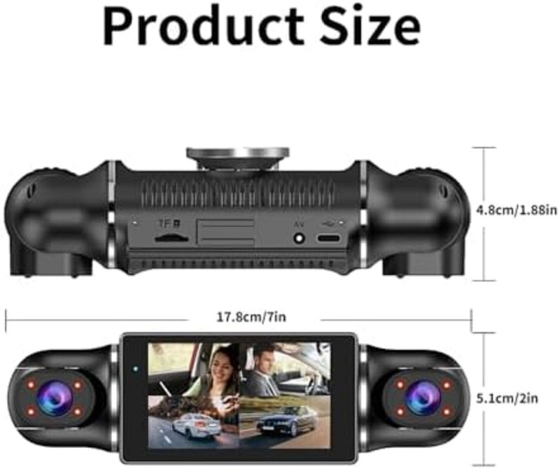 Mejor Camara De Seguridad FHD 1080P Para Carros De 360° Cámara De 4 Canales gallery