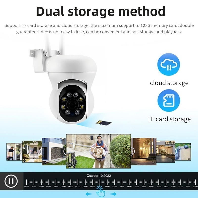 K21 Wifi PTZ Home Camera 1080P 2MP Full-color Night Vision Motion Detection gallery