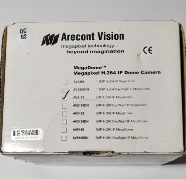 Arecont Vision AV2155 2MP H.264 IP Mega Dome Camera ***FREE Shipping*** gallery