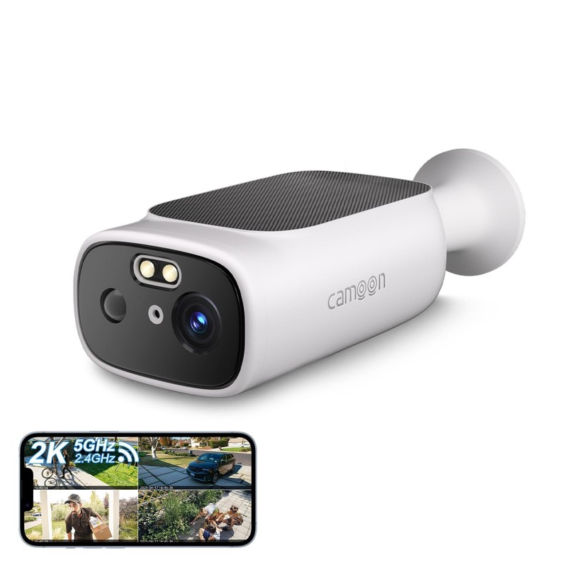 2K Camara De Seguridad Solar Para Casa Exterior Inalambrica Compatible Con Alexa gallery