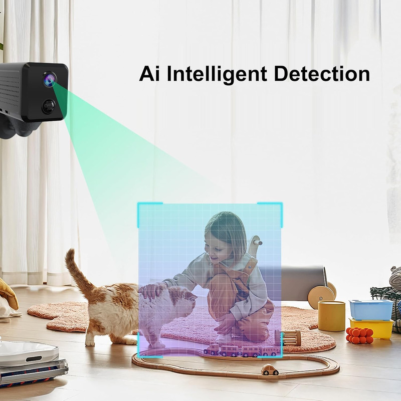 Wireless Mini Security Camera Fkj-Wifi, Remoted App Viewing, Long Time Standby B gallery
