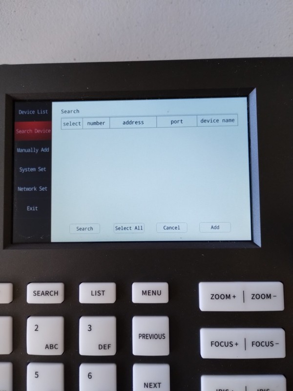 PTZ Controller Camera Controller POE Network 4D Joystick Decoding Keyboard gallery