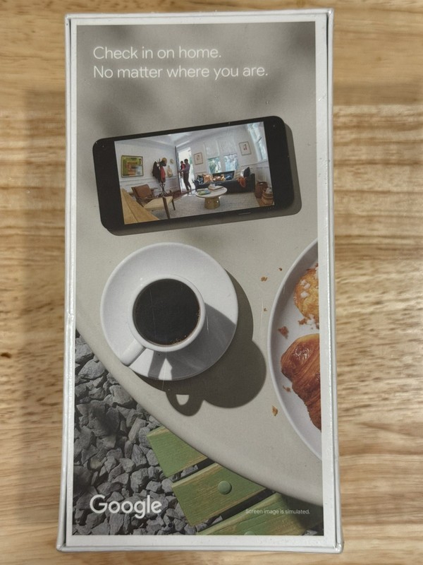 Google Nest Cam Indoor Wired (2nd Gen) - Snow - Brand New Factory Sealed gallery
