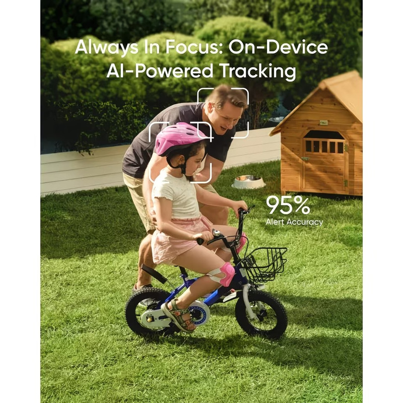 eufy SoloCam S3 Outdoor Solar Security Camera 3K Dual-Cam 360° PTZ Pan Tilt 8X Z gallery