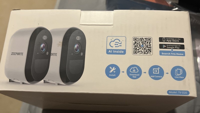 2K Security Cameras Wireless Outdoor, WiFi Battery Powered Indoor 2 Pack gallery