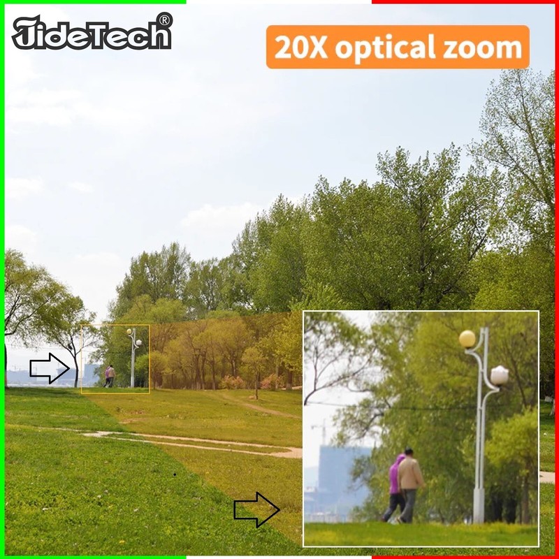 JideTech® P2-20X-2MPF★IP66 PoE PTZ 2MP EXTERNAL IP CAMCORDER★20X OPTICAL ZOOM gallery