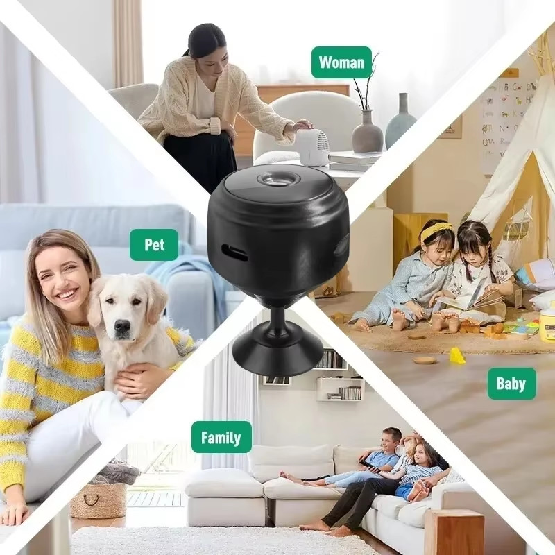 A9 Mini Surveillance Cameras with Wifi 1080P HD Mini Camera Sensor Night Vision gallery