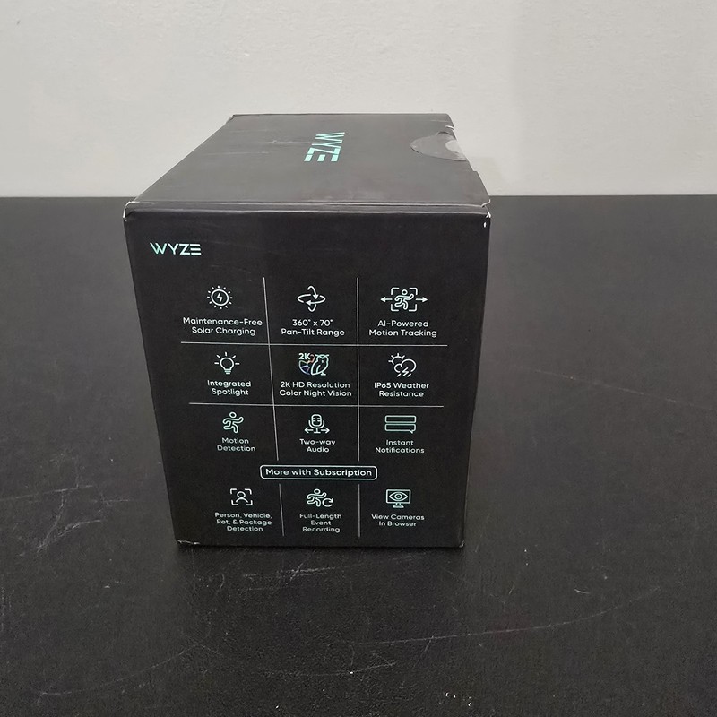 Wyze Solar Cam Pan Solar & Battery Powered 360 Pan/Tilt Coverage Night Vision gallery