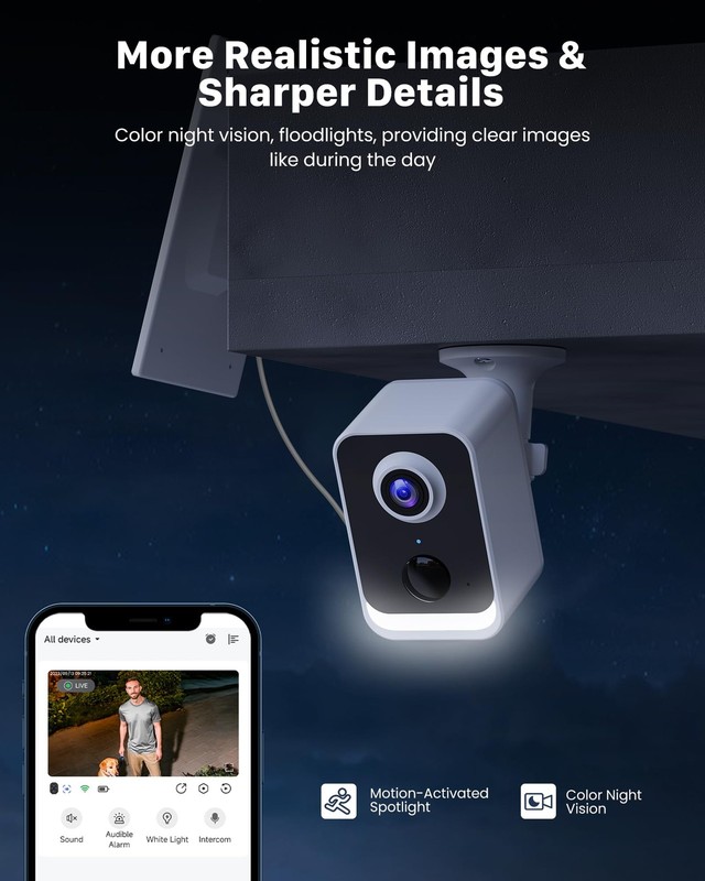 Security Cameras Wireless Outdoor Solar: Battery Power Cameras for Home Secur... gallery