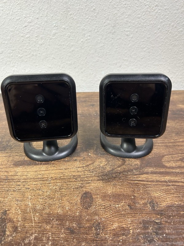 Lot Of 2 ADT wireless network camera rc8025b-adt – Untested – Parts Or Repair
