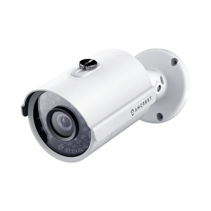 NEW – Amcrest HDCVI 720P Bullet IP66 Camera / AMC720BC28-W / Plus BNC Cable