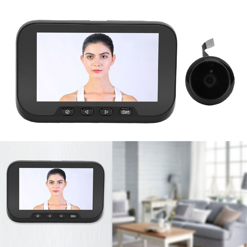 Digital Door Eye Viewer 1080P Motion Detection For Home