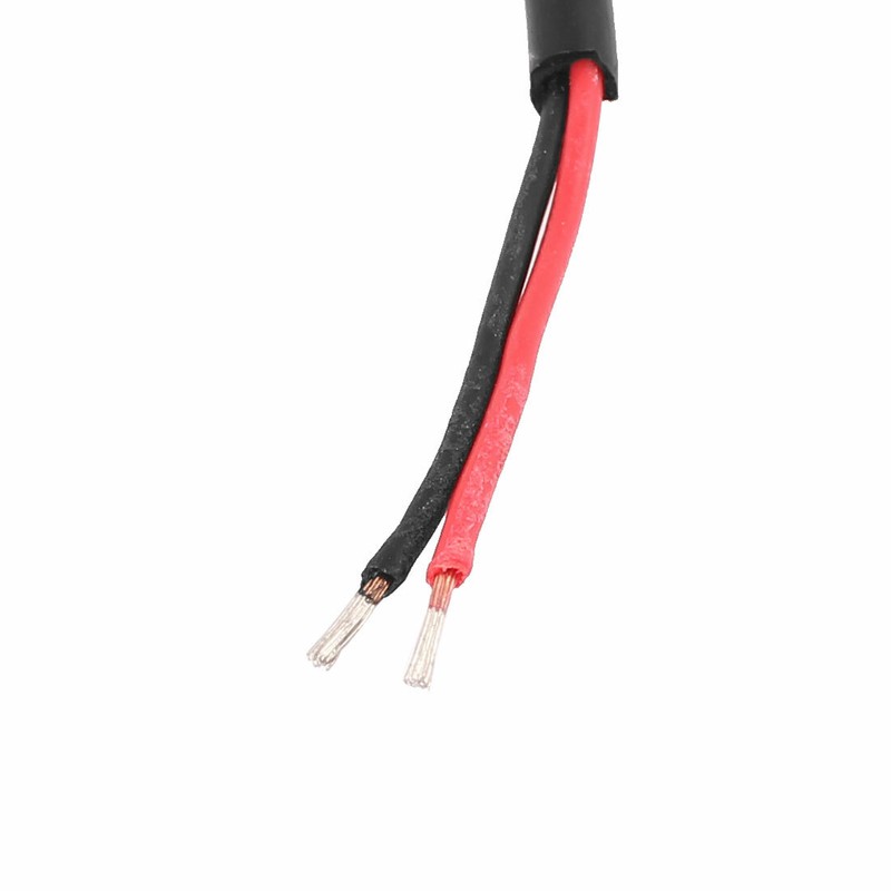 0.5m DC Male 5.5 x 2.1mm Bending Head Power Cable Extension Wire For CCTV Camera gallery