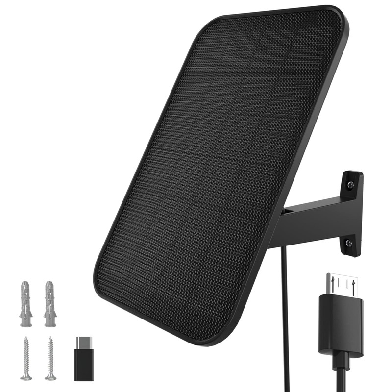 VIRTAVO 3.2W Solar Panel for Security Camera Compatible with Arlo Essential XL