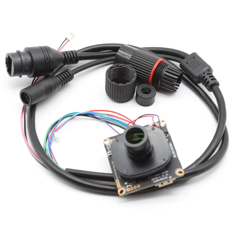 HD CCTV 4MP IP Camera Module Full Network Security IPC board H.265 ONVIF +lens gallery