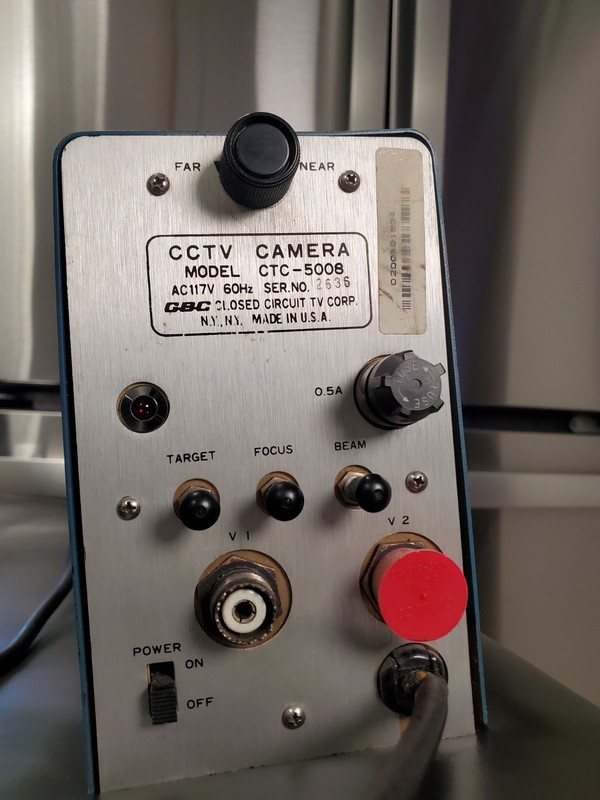 GBC CTC-5008 Industrial CCTV Camera w/ JVC Zoom Lens gallery