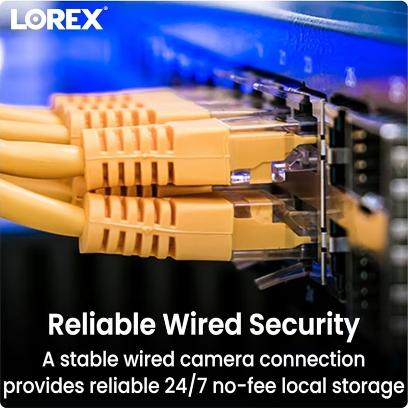 Lorex Indoor/Outdoor 4K IP Security Camera - Add-On Metal Bullet Camera IP67 - . gallery