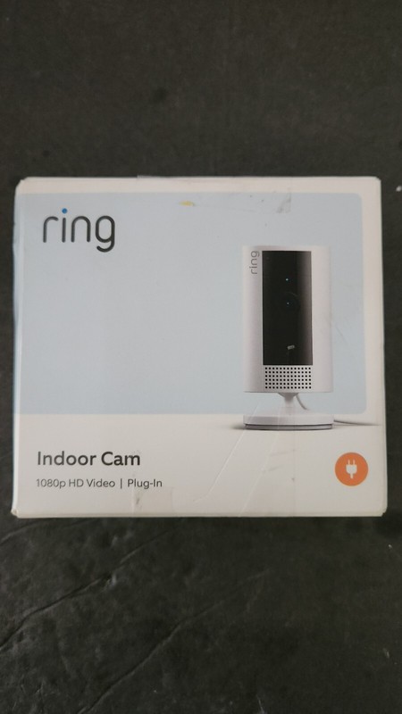 Ring Indoor Cam (2nd Gen) 1080p HD Video Plug-In Amazon Alexa Wifi – White