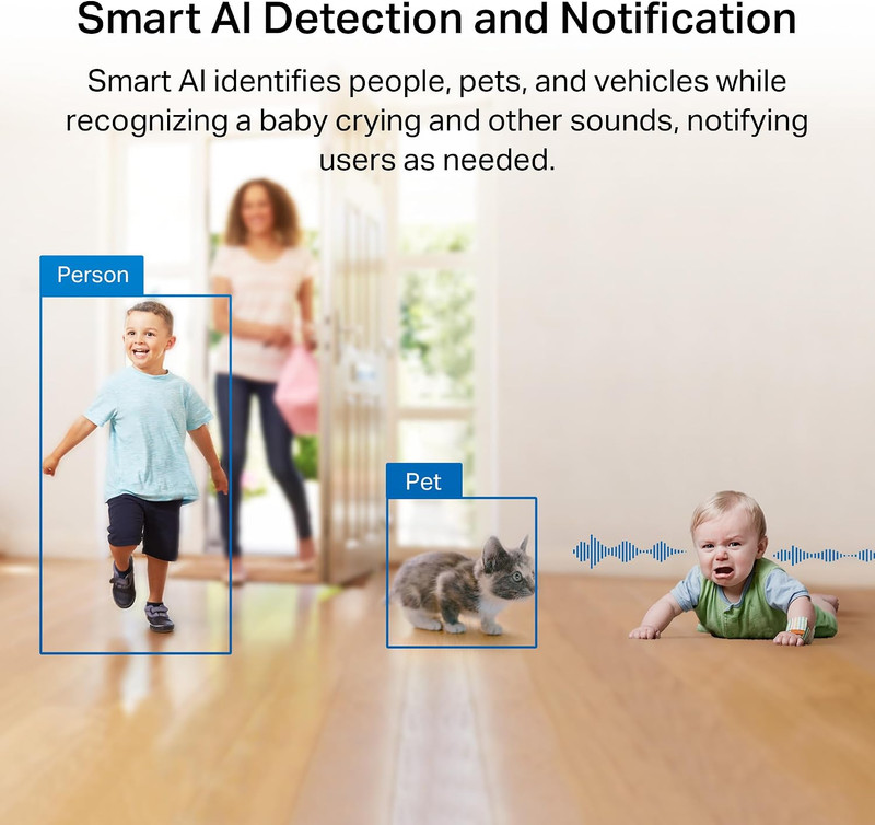 Tp-Link Tapo 2K QHD Pan/Tilt Wi-Fi Camera | Apple Homekit | Physical Privacy Mod gallery