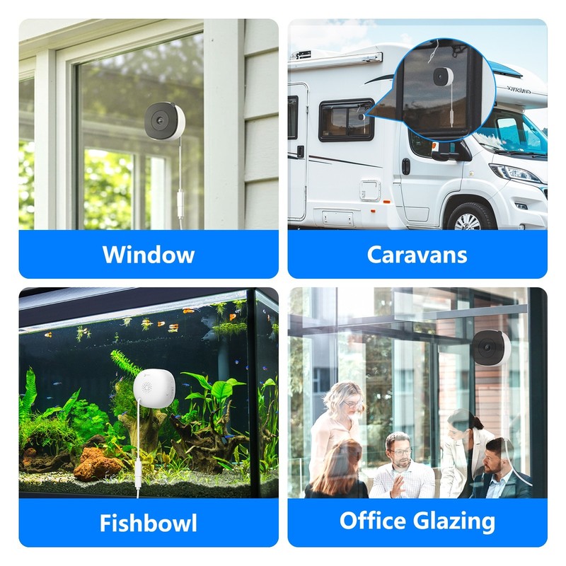 2 Pack Wansview Security Camera Smart Night Vision Indoor WiFi Window Cameras 2K gallery