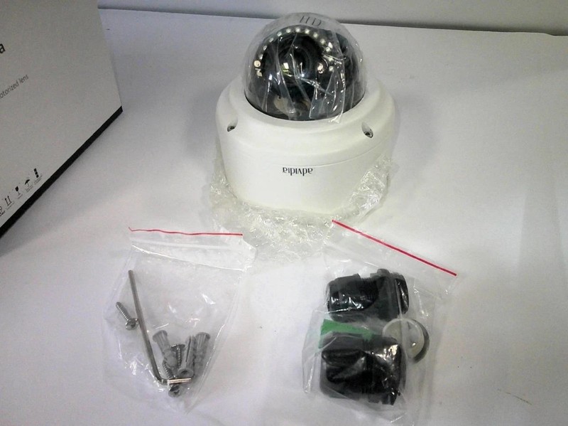 Advidia B-57-V-2 H.265 5MP WDR Network IR Fixed Dome Camera 5x Zoom gallery
