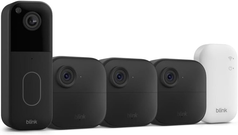 Blink Outdoor 4 Wireless Smart Security System with Doorbell, Sync Module Core
