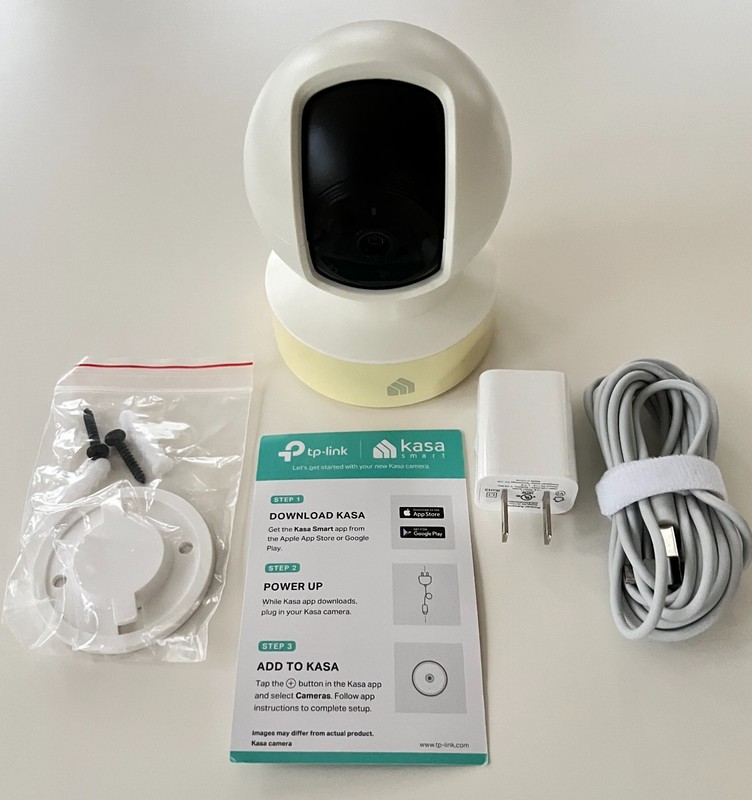 tp-link kasa smart / Spot Pan Tilt, 24/7 Recording Model KC410S, Alexa & Google