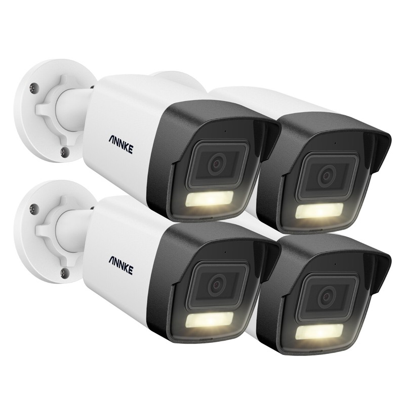 ANNKE 4pcs 5MP Audio POE 3K Outdoor Security IP Camera C500P AI Color Night IP67 gallery