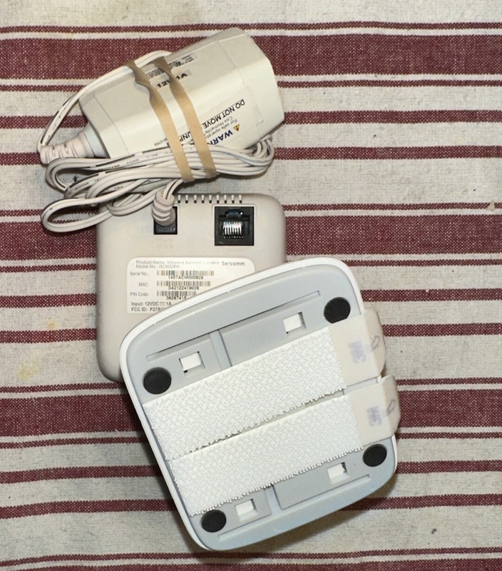 Sercomm Wireless Network Security Camera Model No: RC8026W *Tested* OEM gallery