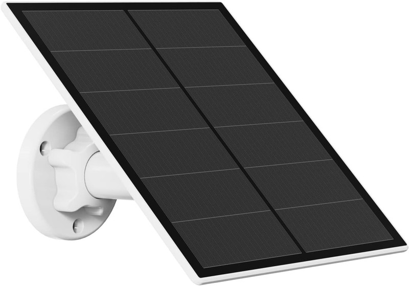 Solar Panel Charger for Security Camera, Waterproof gallery