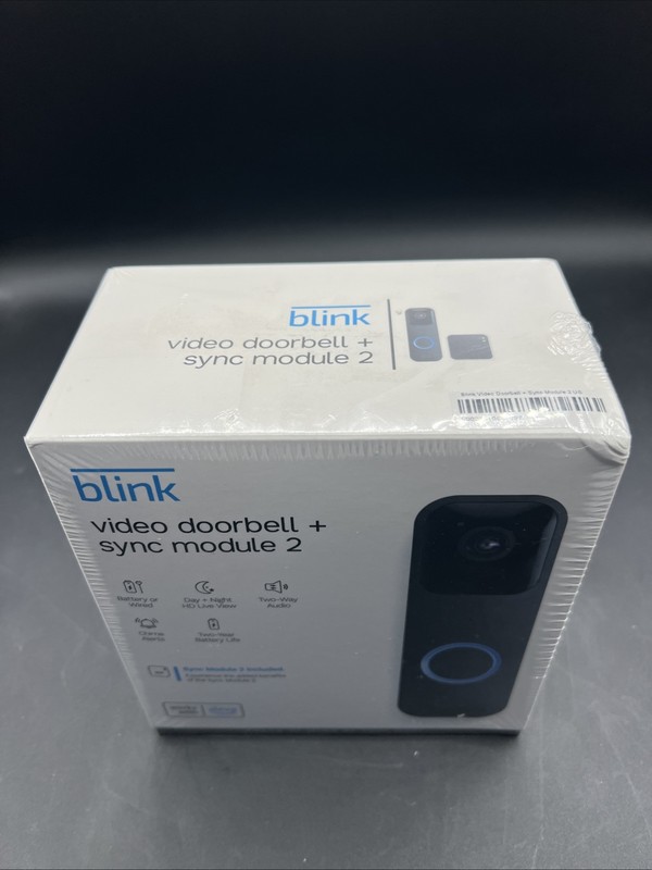 Blink Video Doorbell Plus Sync Module 2 - Battery or Wired -Smart Wi-Fi HD Video gallery