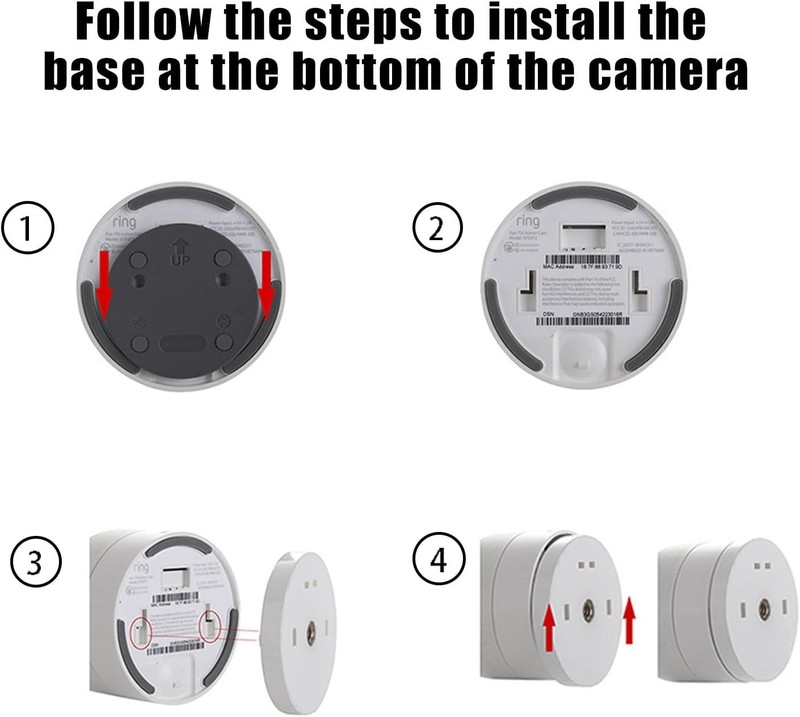 Wall Mount Compatible with Ring Pan-Tilt Indoor Cam2024,Ring Indoor Cam | Met... gallery