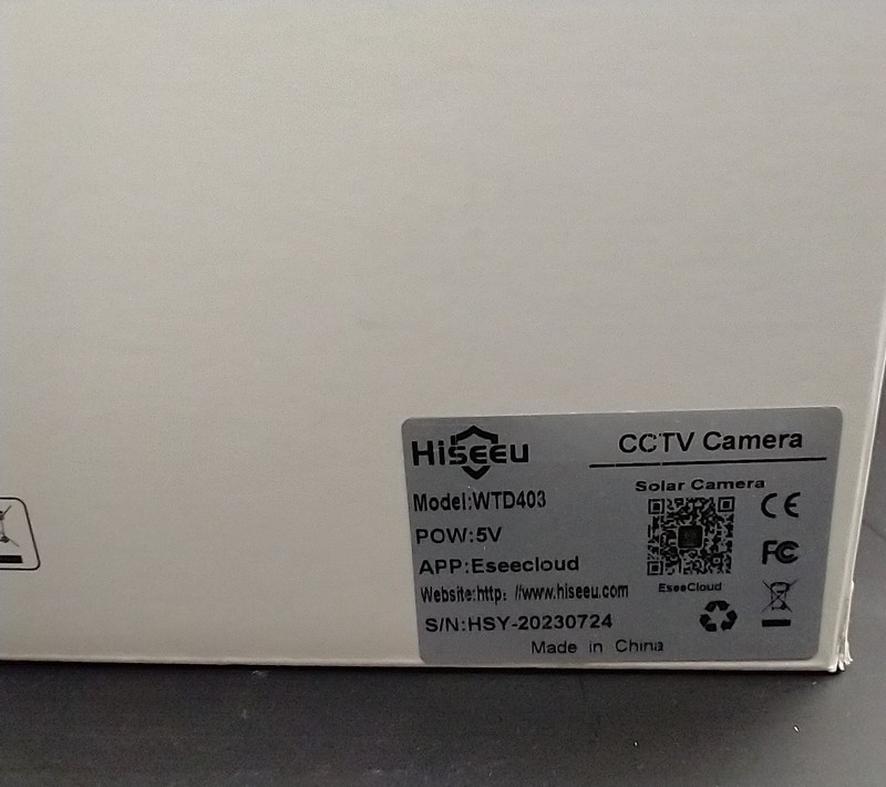 [New] Hiseeu 4MP Outdoor Solar Camera WTD403 gallery