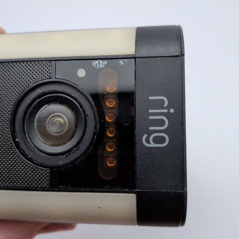 Ring Spotlight Cam Wired Outdoor Rectangle Security Camera 8SH1P7-BEN0 *LOOK* gallery