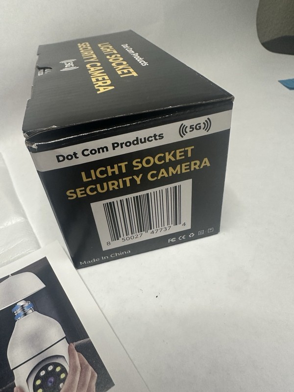 Light Socket Camera App Controlled Indoor Camera New Dot Com Products gallery