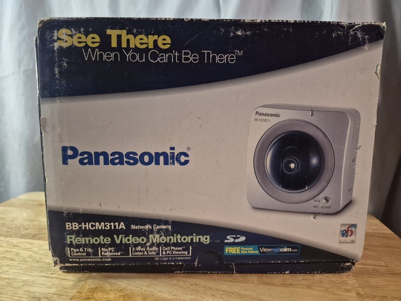 Panasonic BB-HCM311A IP Network Camera w/ 2-way audio open box