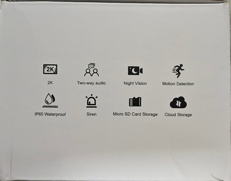 Galayou R2 Pro Smart Wireless Security Camera 2K Spotlight,2-Way Audio,N.O.S. gallery